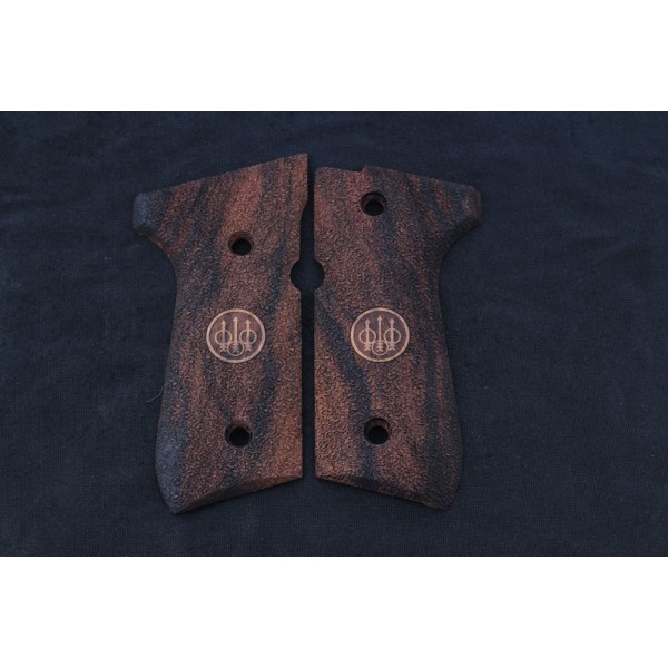 KSD Brand Beretta 92FS, 92A1, 92G, 92D, 96, M9 Compatible Root Walnut Grip 	KSD-00460