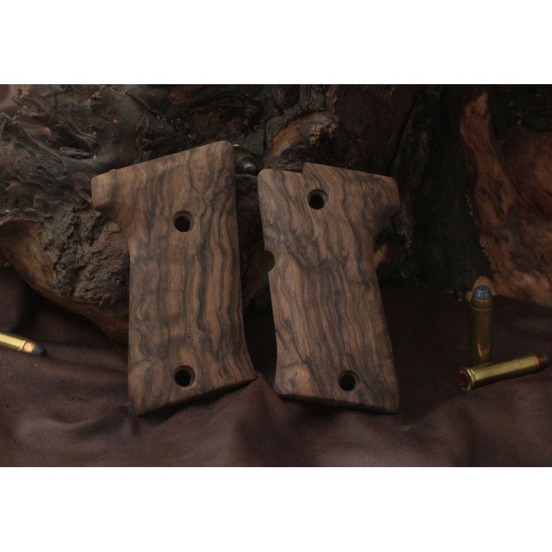 KSD Brand Beretta Compact Type M Compatible Root Walnut Grips	KSD-00463
