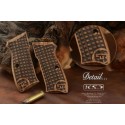 KSD Brand CZ 75, 75B, 75BD, 85 KADET SHADOW1 Compatible Walnut Grip	KSD-01308